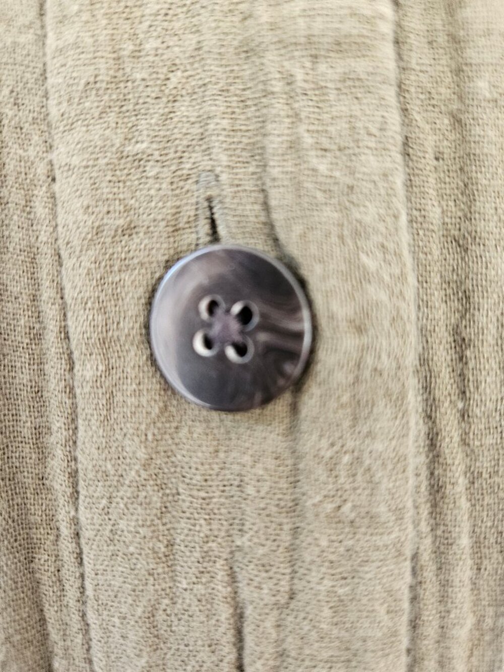 Madewell Olive Green Button-Front Midi Dress - Picture 7 of 13